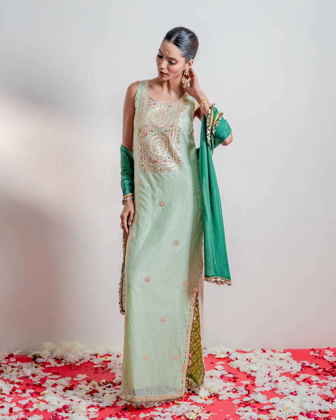 "Panna" Straight Kaftan Dress