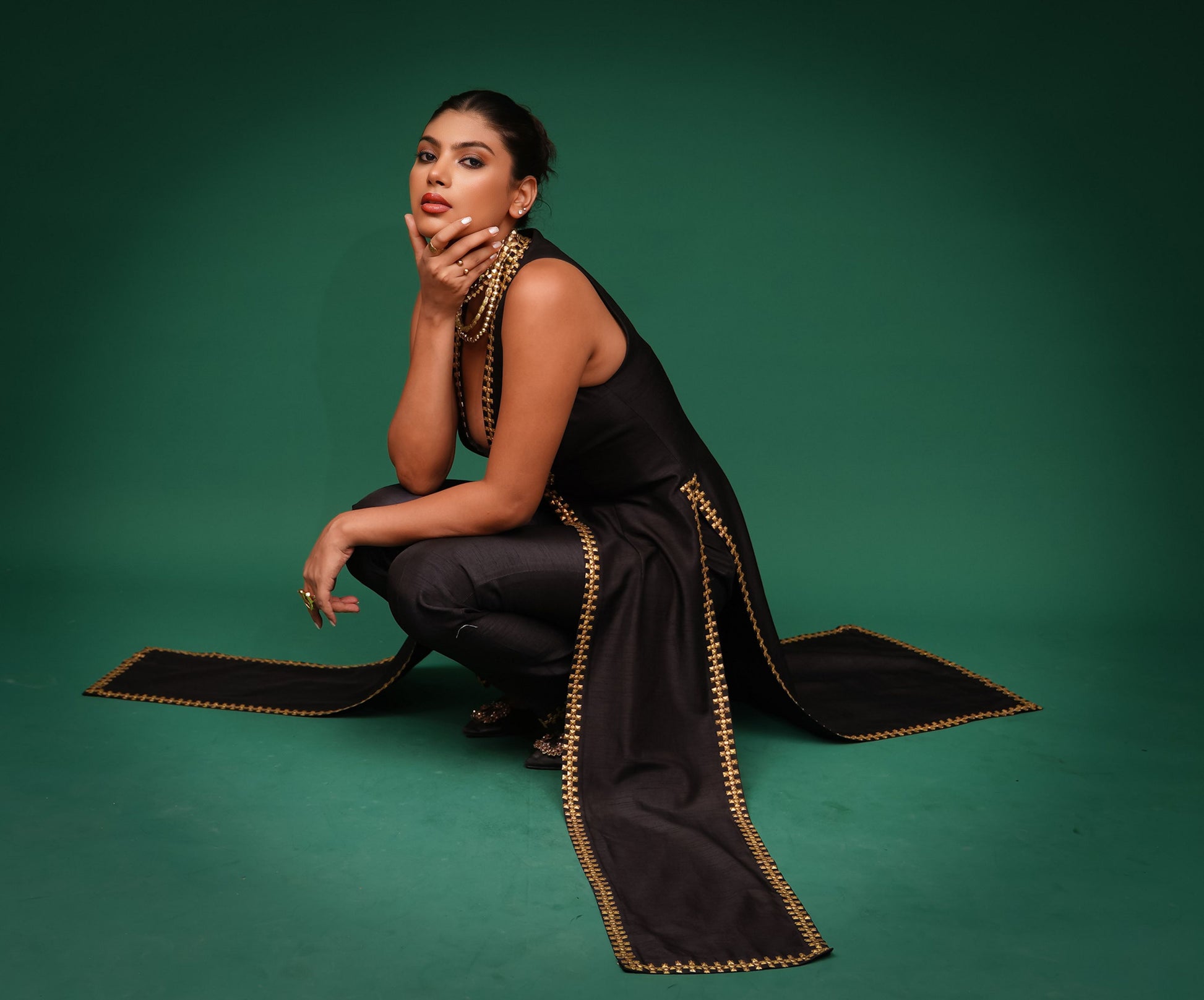 "Black Metallica" Co-ord Set