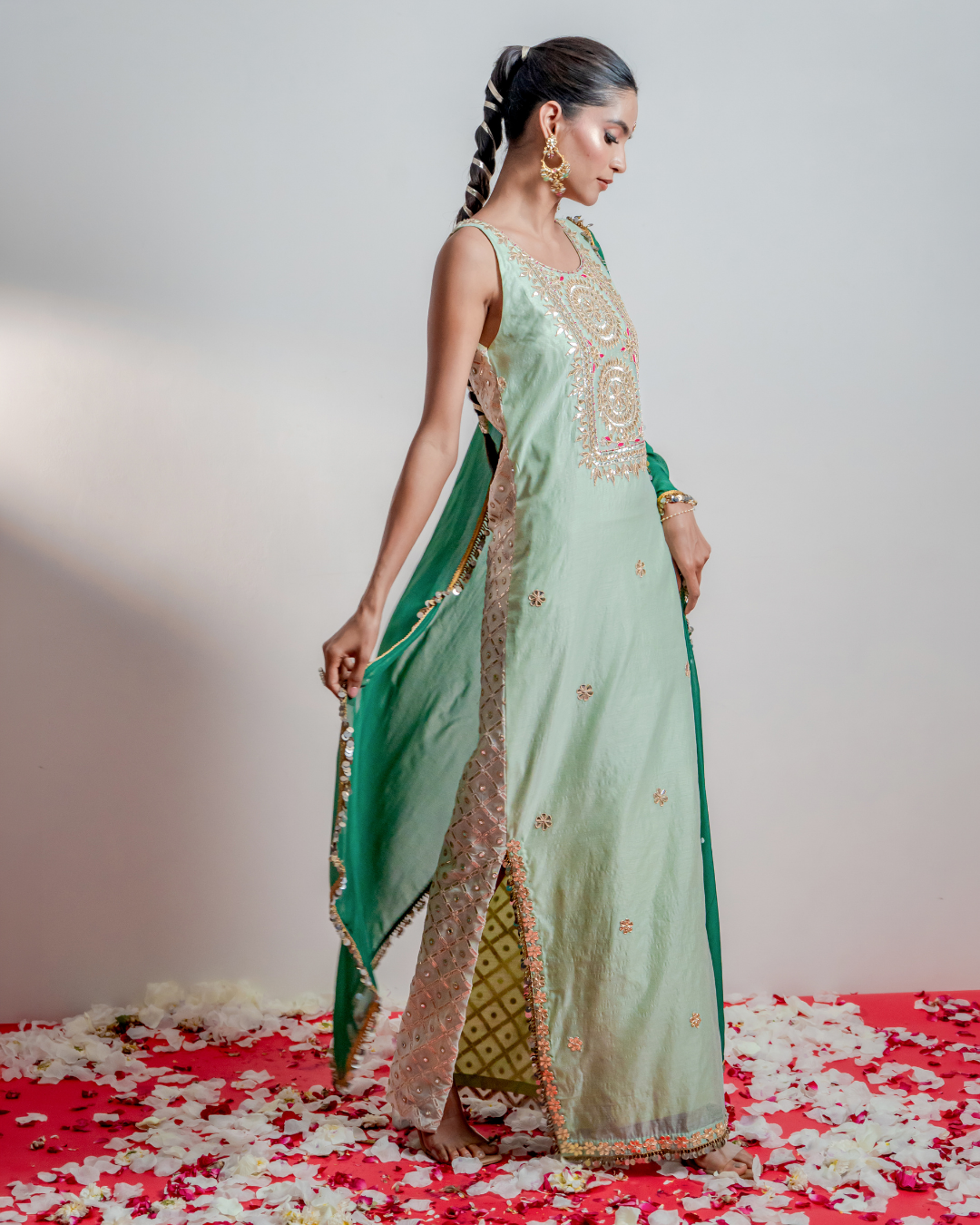 "Panna" Straight Kaftan Dress