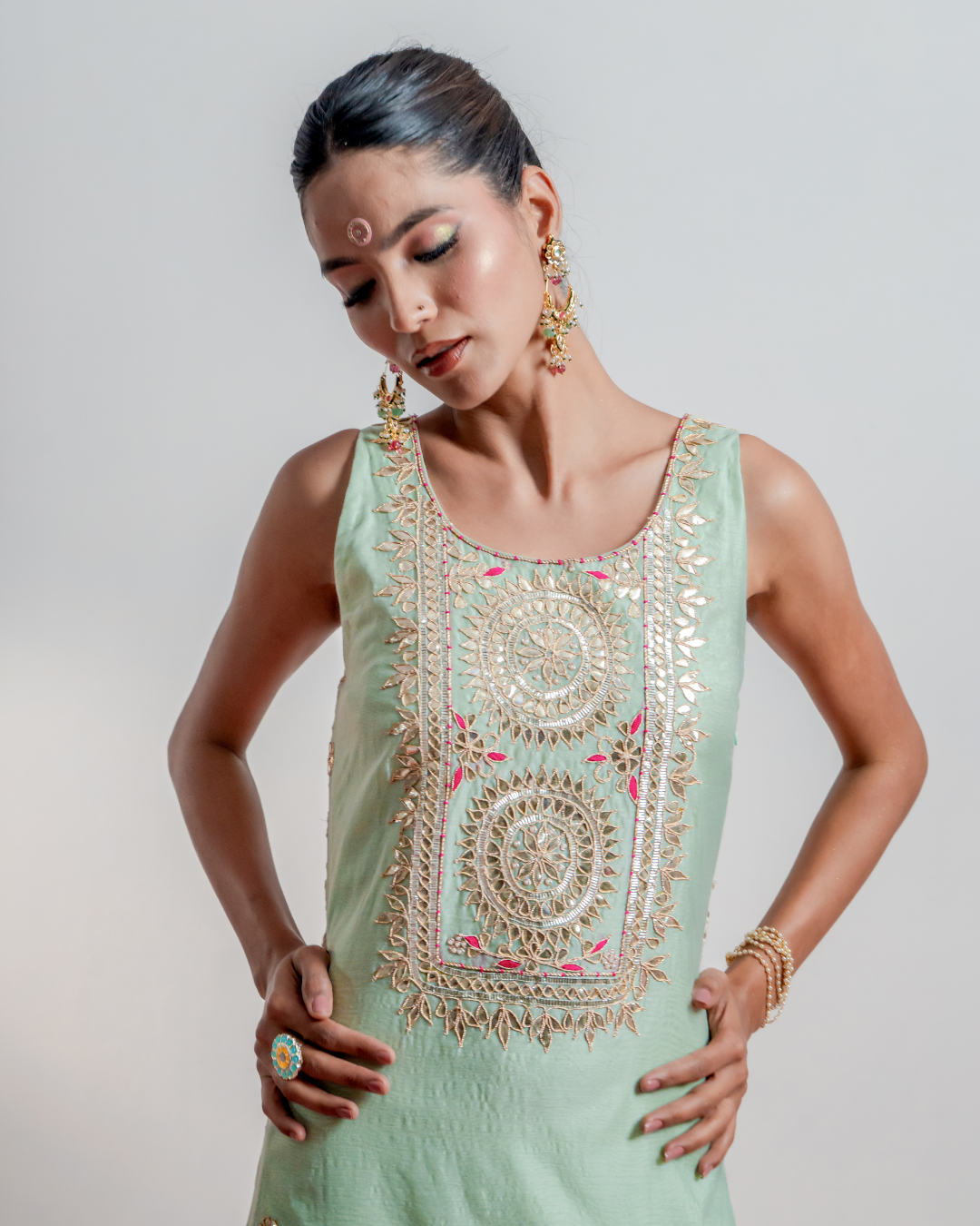 "Panna" Straight Kaftan Dress