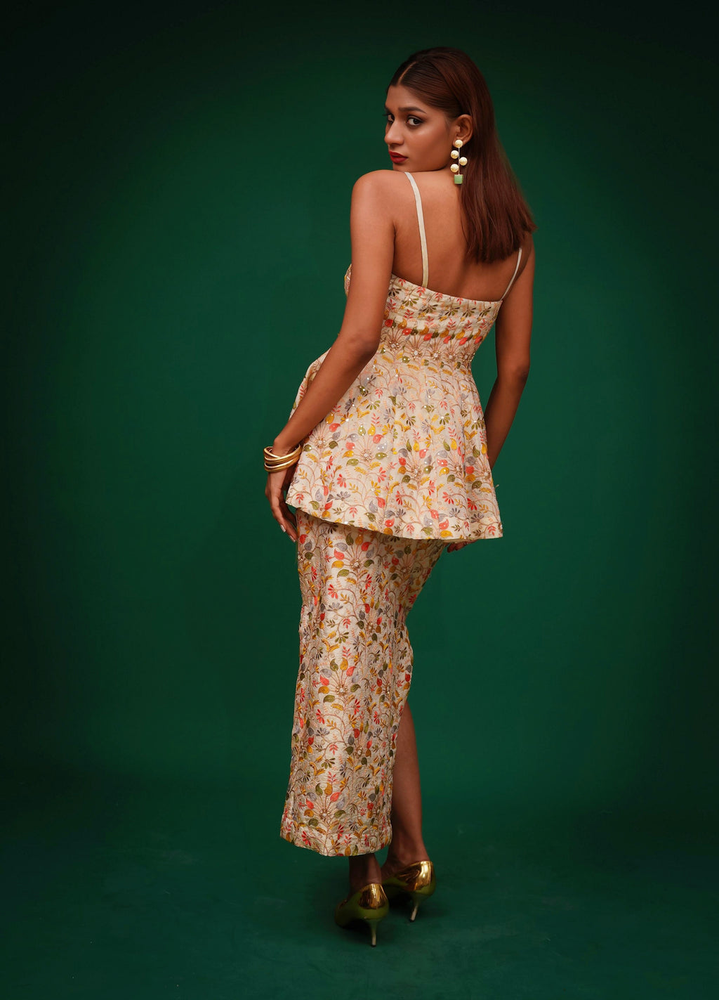 "Peplum State of Mind" Two-Piece Set