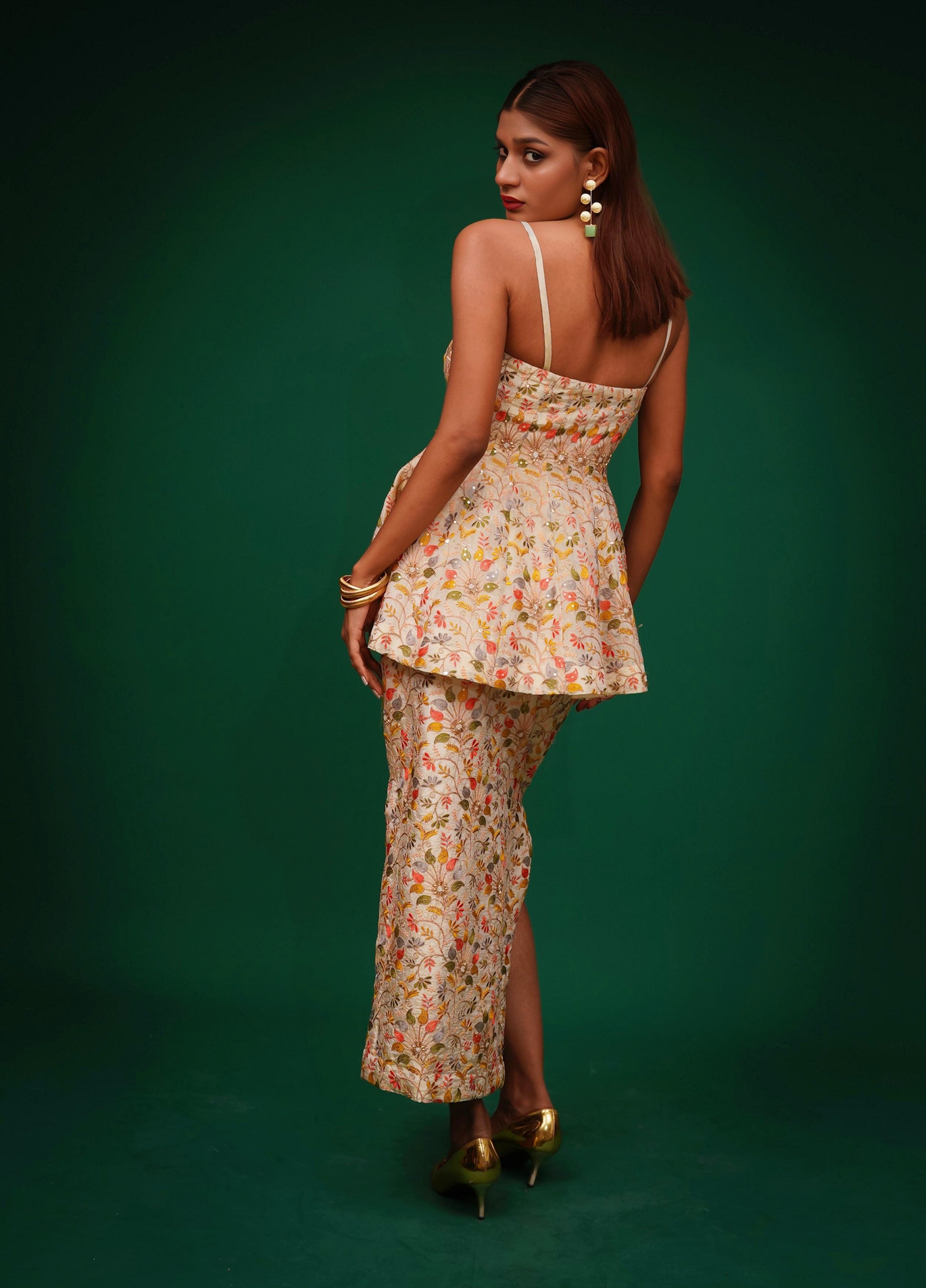 "Peplum State of Mind" Two-Piece Set