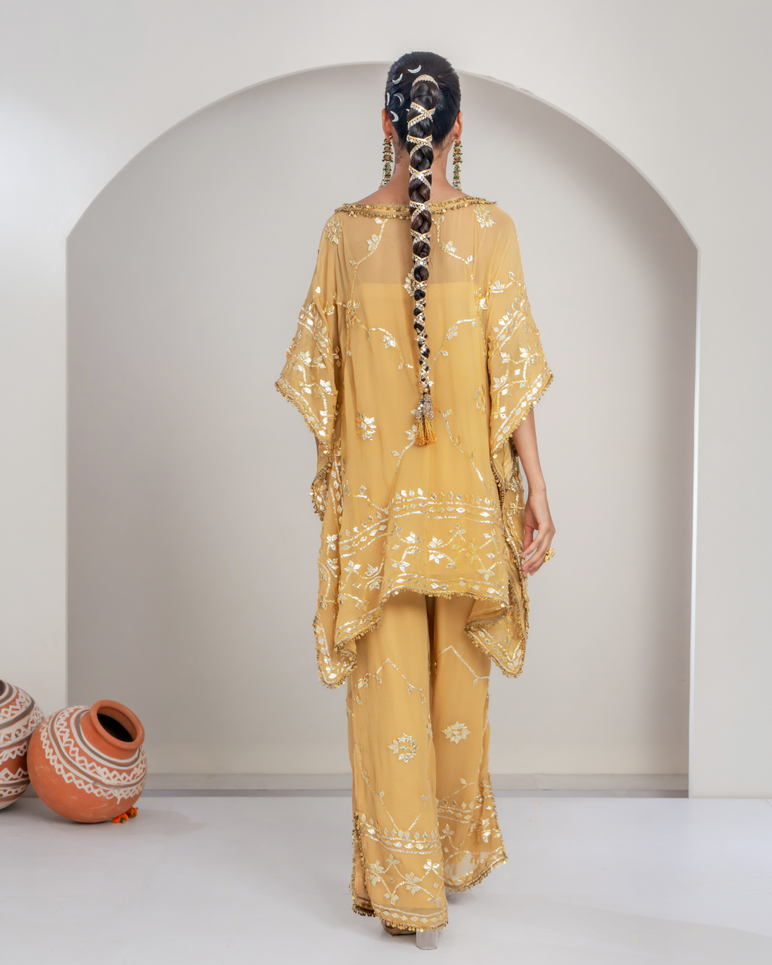 "Sohna" Kaftan style Co-ord Set