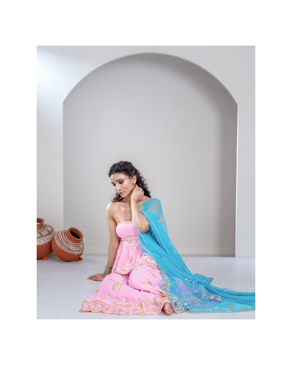 "Heer" Garara Set