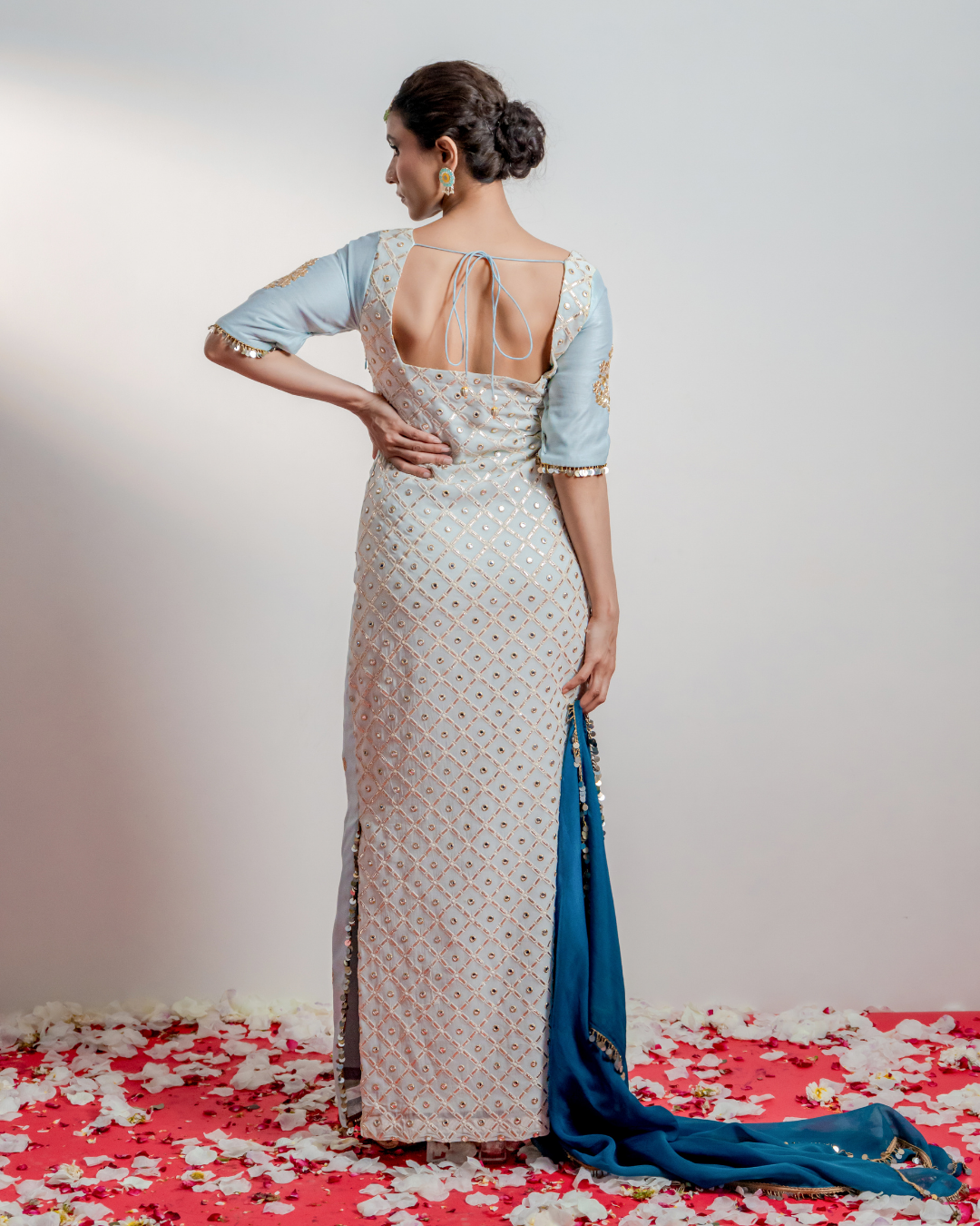 "Neel" Straight Kaftan Dress