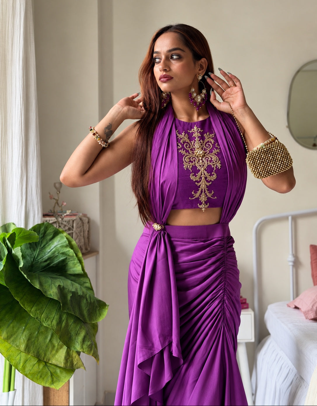 "Mulberry Rush" 3-Piece Set