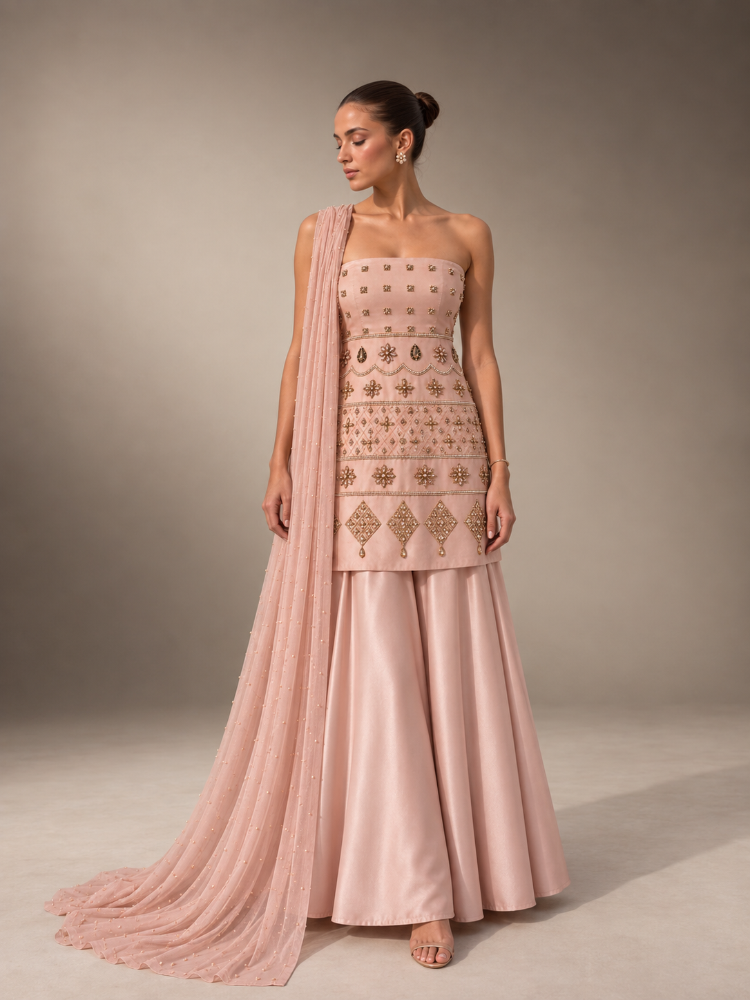 "Rosé All Day" Kurta Set