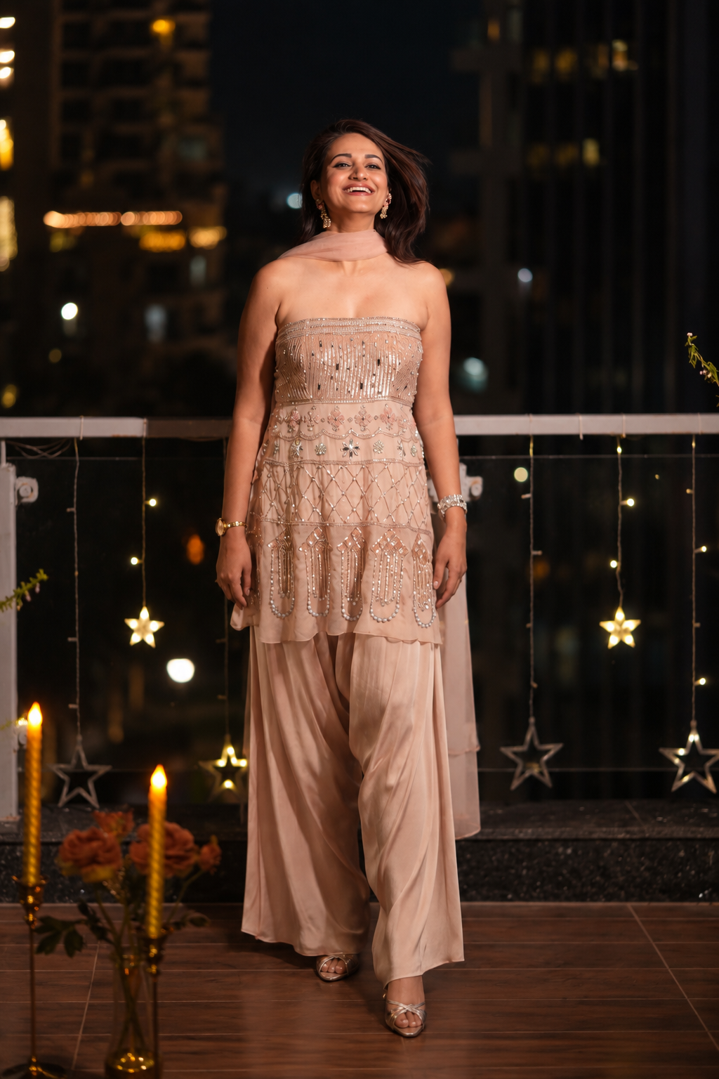 "Art Deco" Kurta Set
