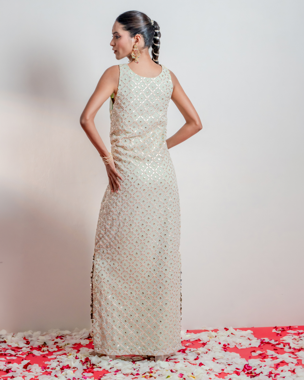 "Panna" Straight Kaftan Dress