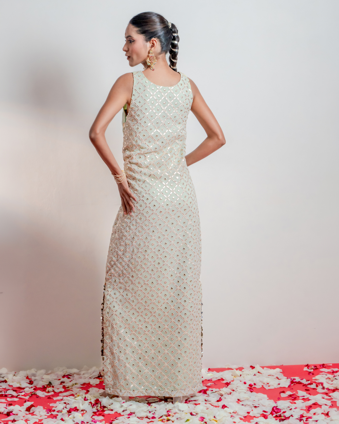 "Panna" Straight Kaftan Dress