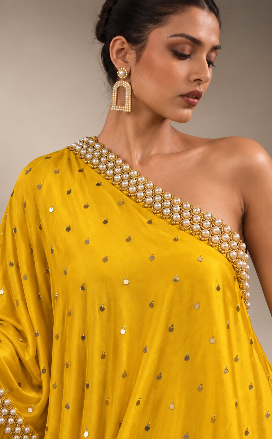 "Amber & Sage" Kaftan & Draped Skirt
