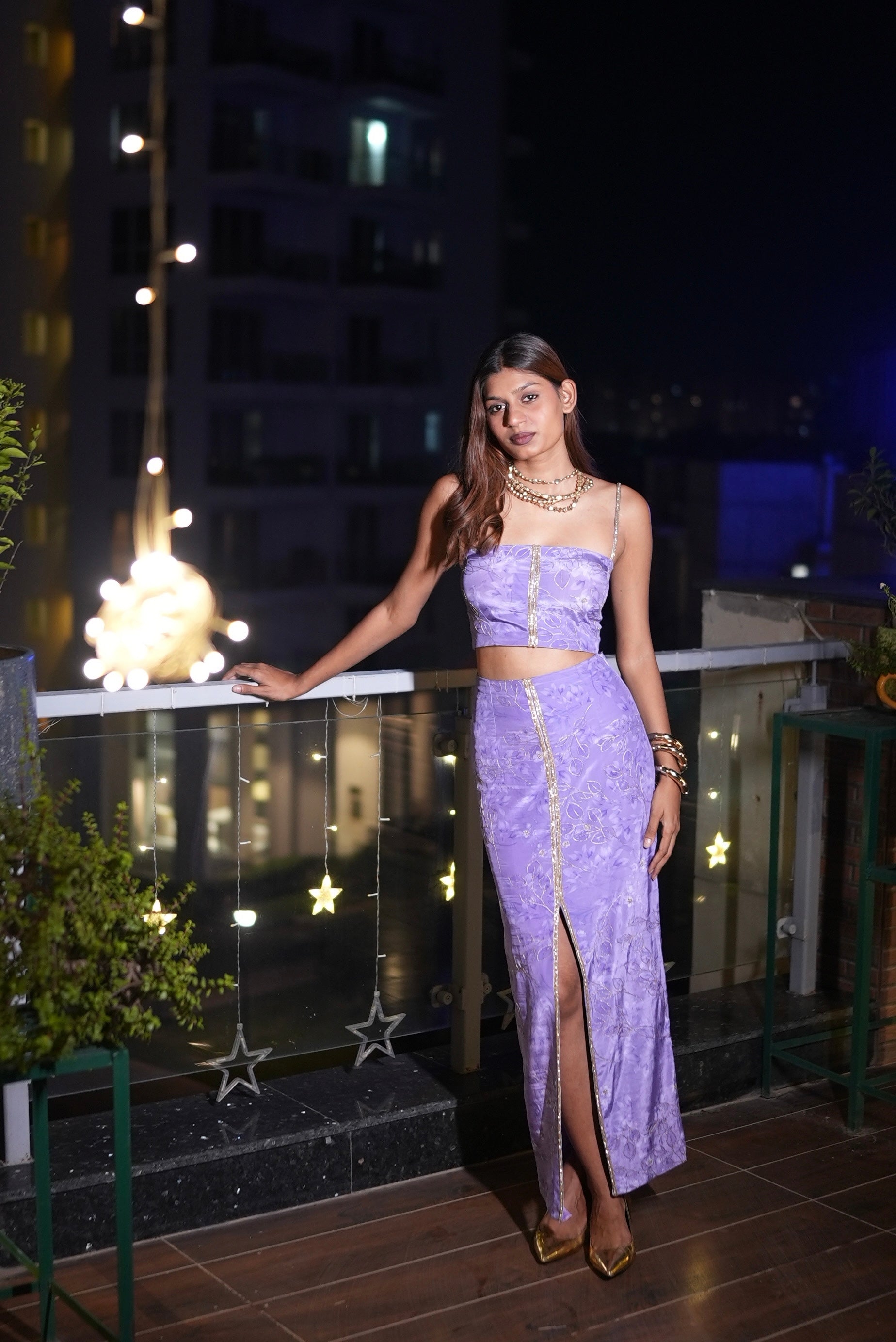 Lilac Bloom Co-ord Set