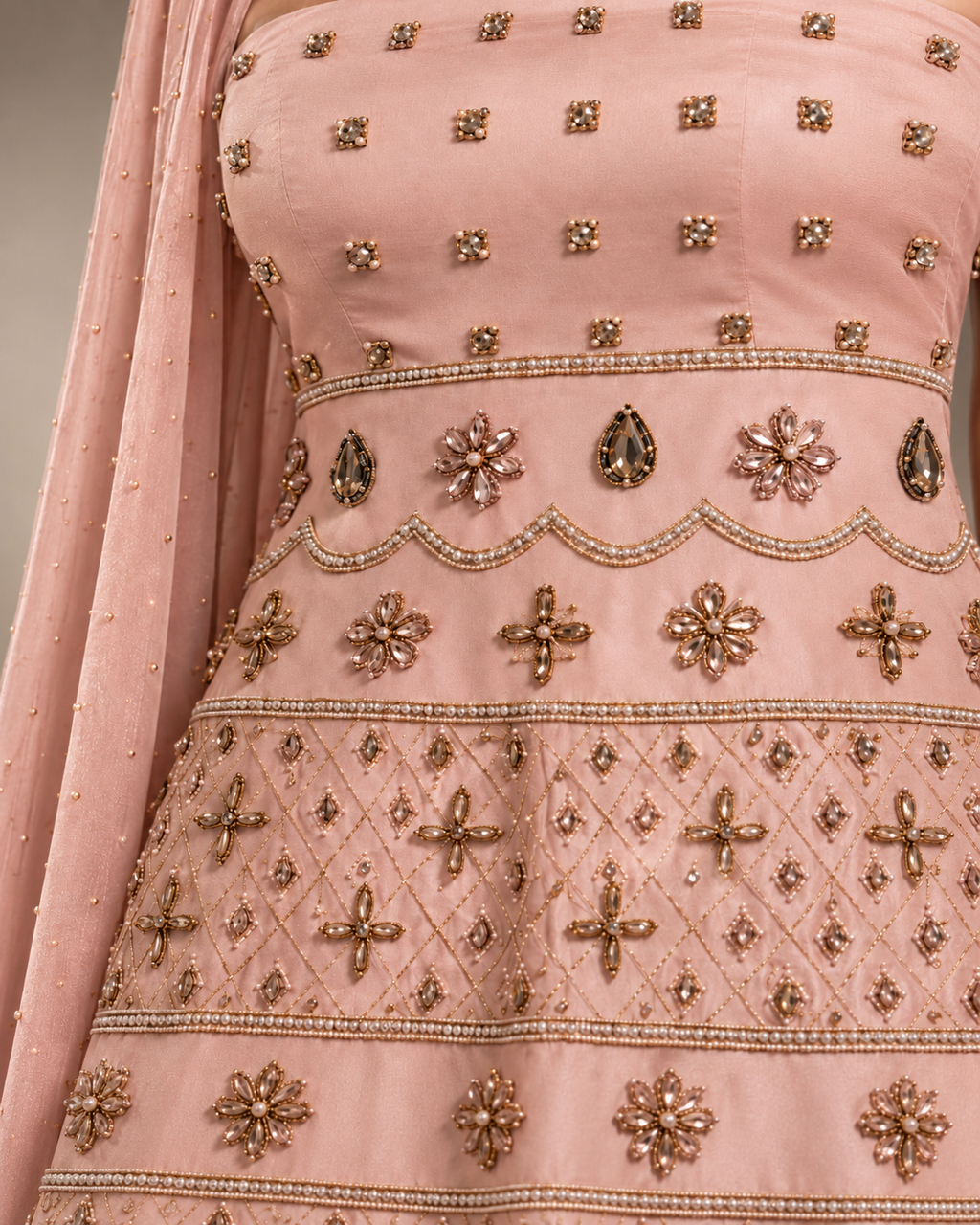 "Rosé All Day" Kurta Set