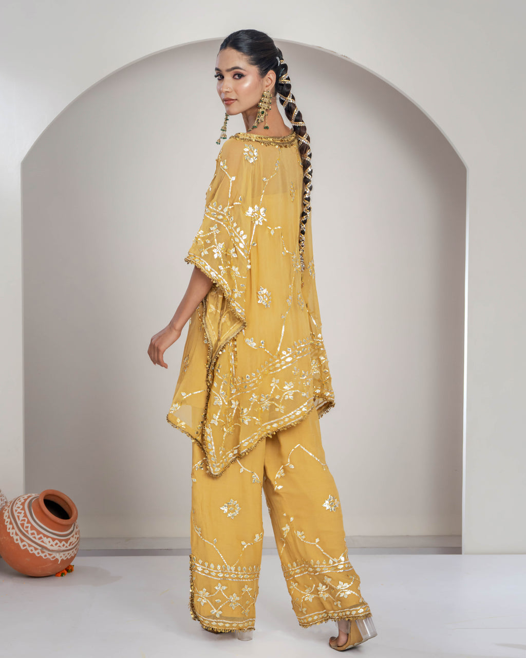 "Sohna" Kaftan style Co-ord Set