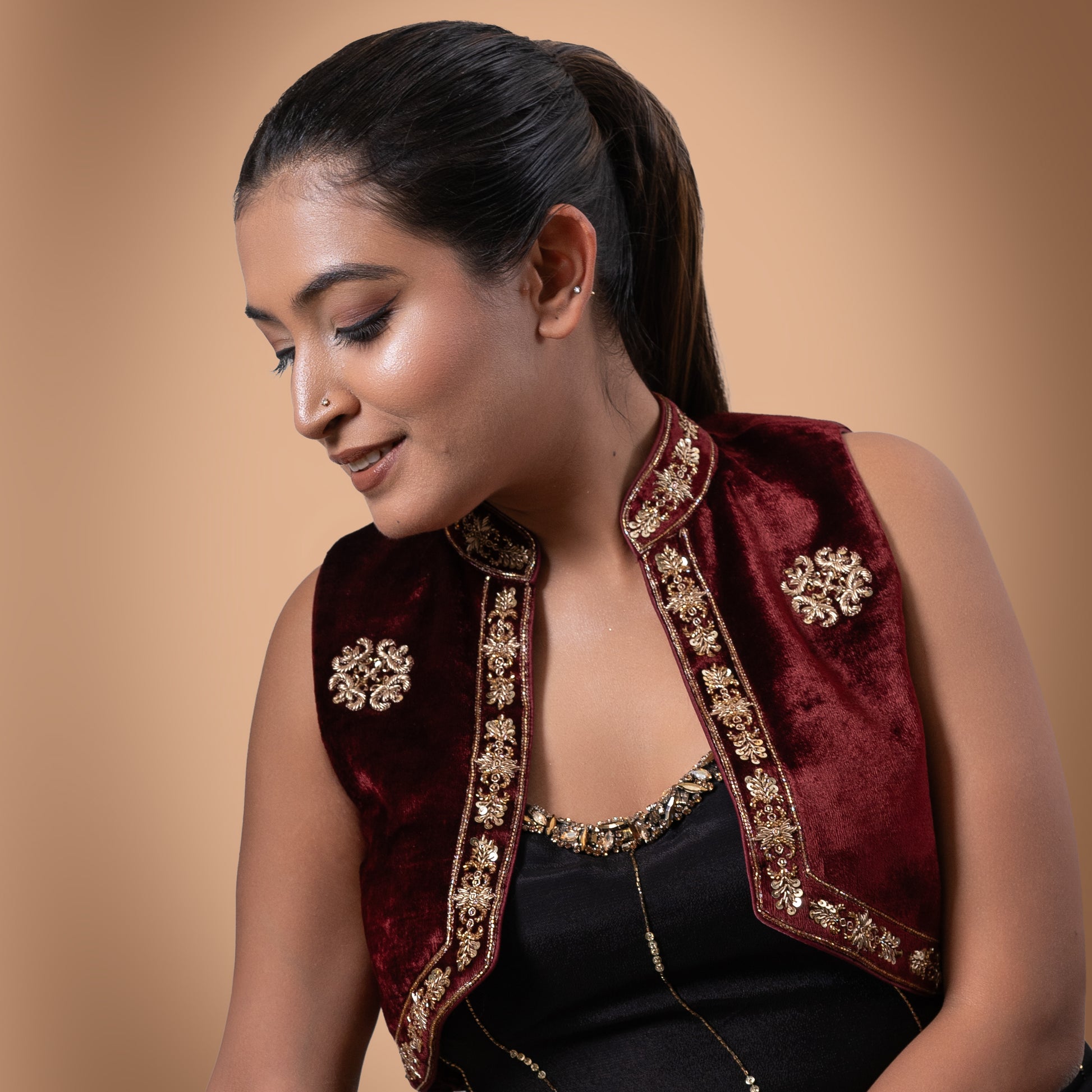 "Bolero" Crop Jacket